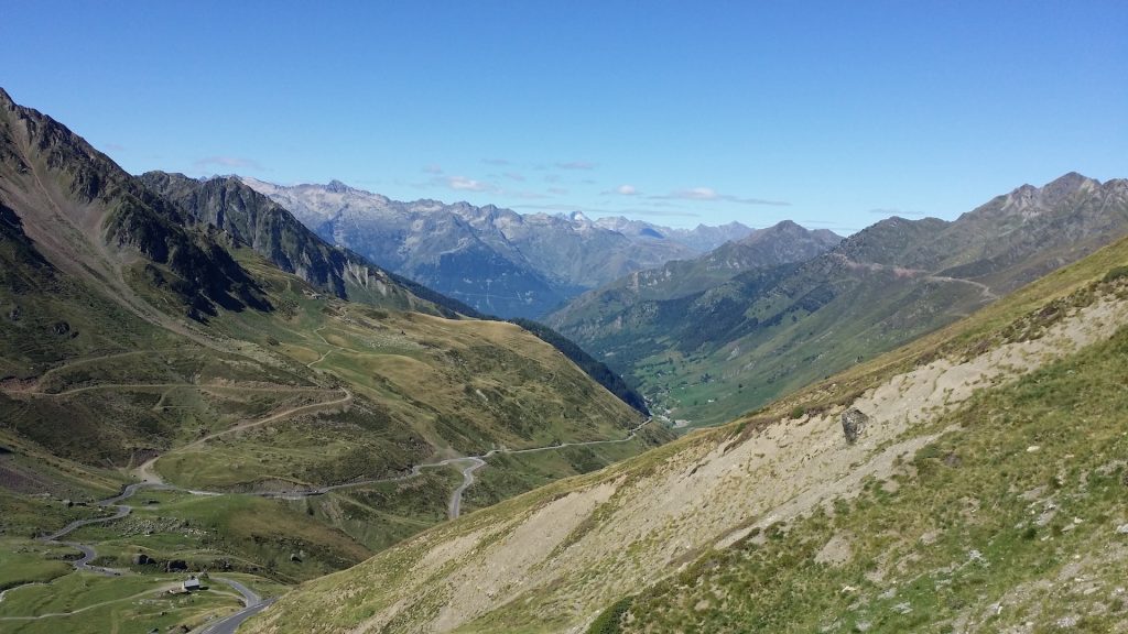 Vu d'un paysage montagneux en France